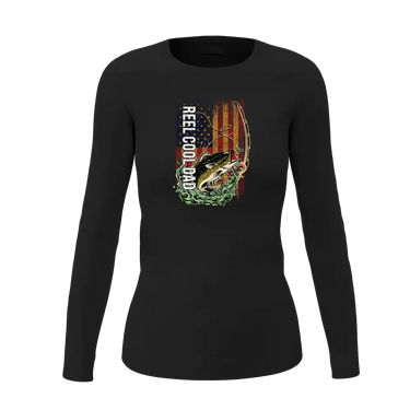 Reel Cool Dad Women Long Sleeve Shirt